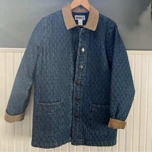 Haik vintage denim chore/barn coat